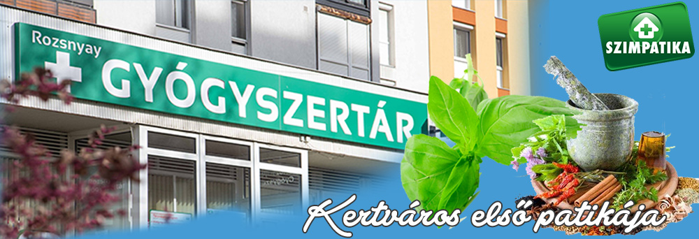 Rozsnyay Gyógyszertár header